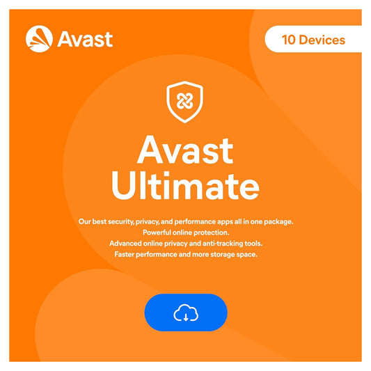 Avast Ultimate Suite Antivirus 10 Devices 3 Years Licence Key – Instant Download