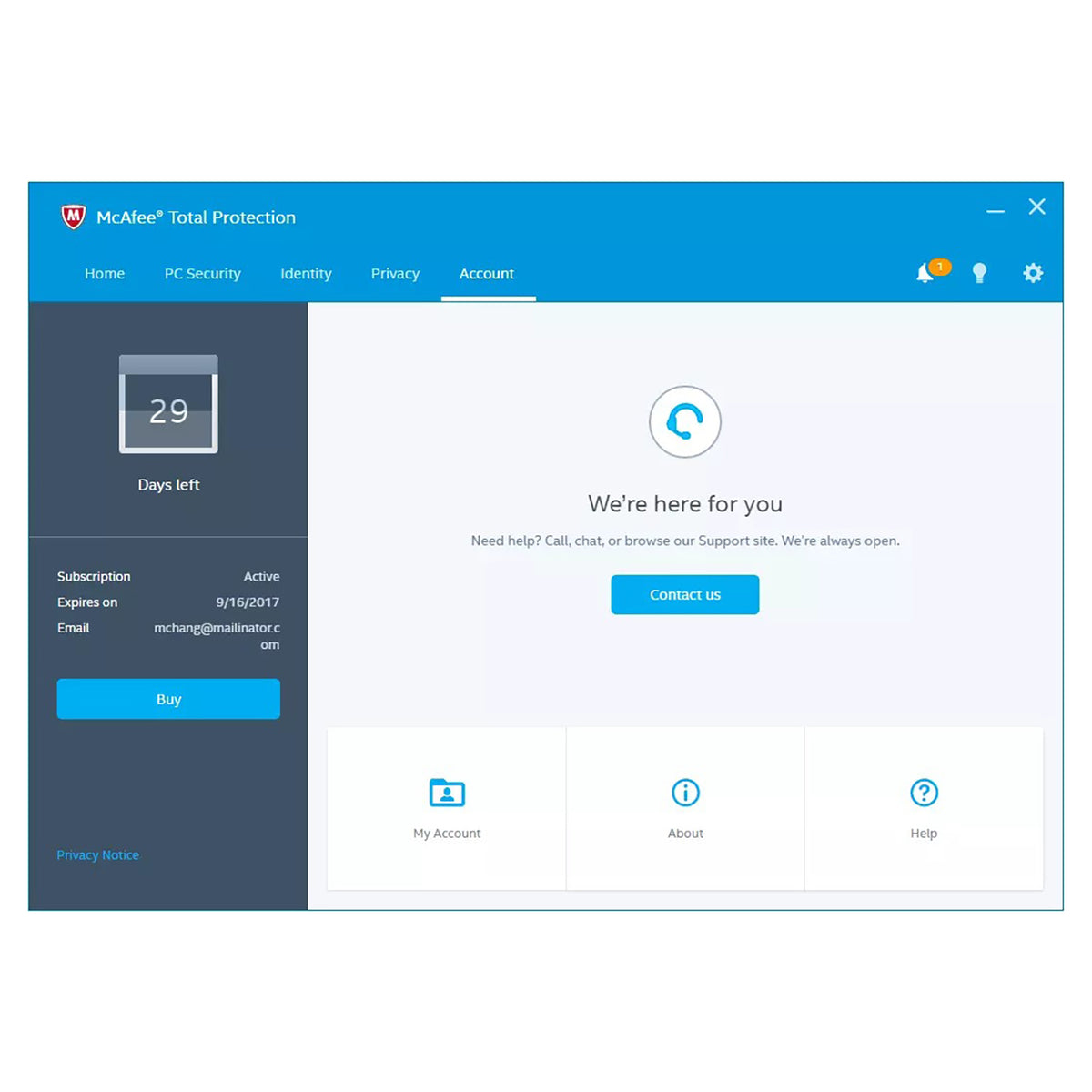 McAfee Total Protection Antivirus 5 Devices 2 Years Licence Key – Instant Download