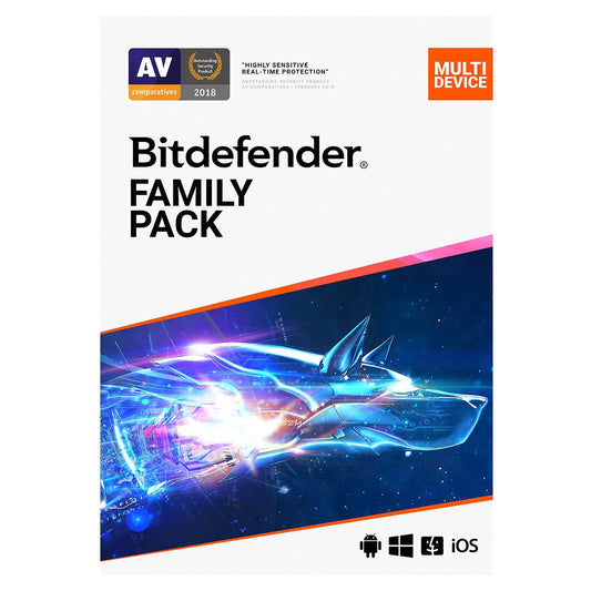 Bitdefender Family Pack, 15 Devices, 1 Year Licence Key