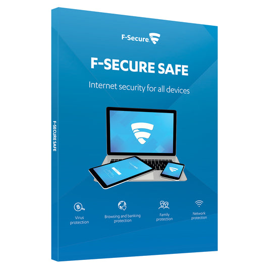 F-Secure SAFE Internet Security, 5 Devices, 1 Year Licence Key