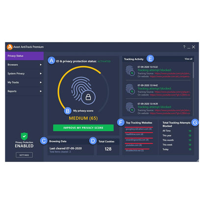 Avast AntiTrack Premium 1 Device 1 Year Licence Key – Instant Download