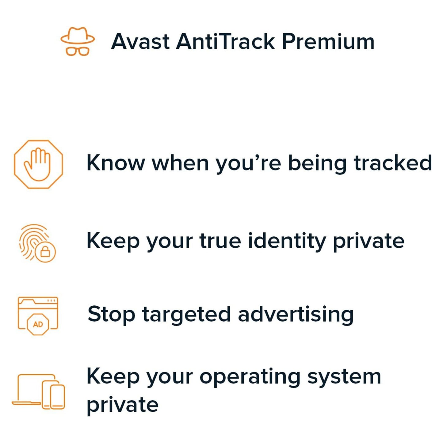 Avast AntiTrack Premium 3 Devices 1 Year Licence Key – Instant Download