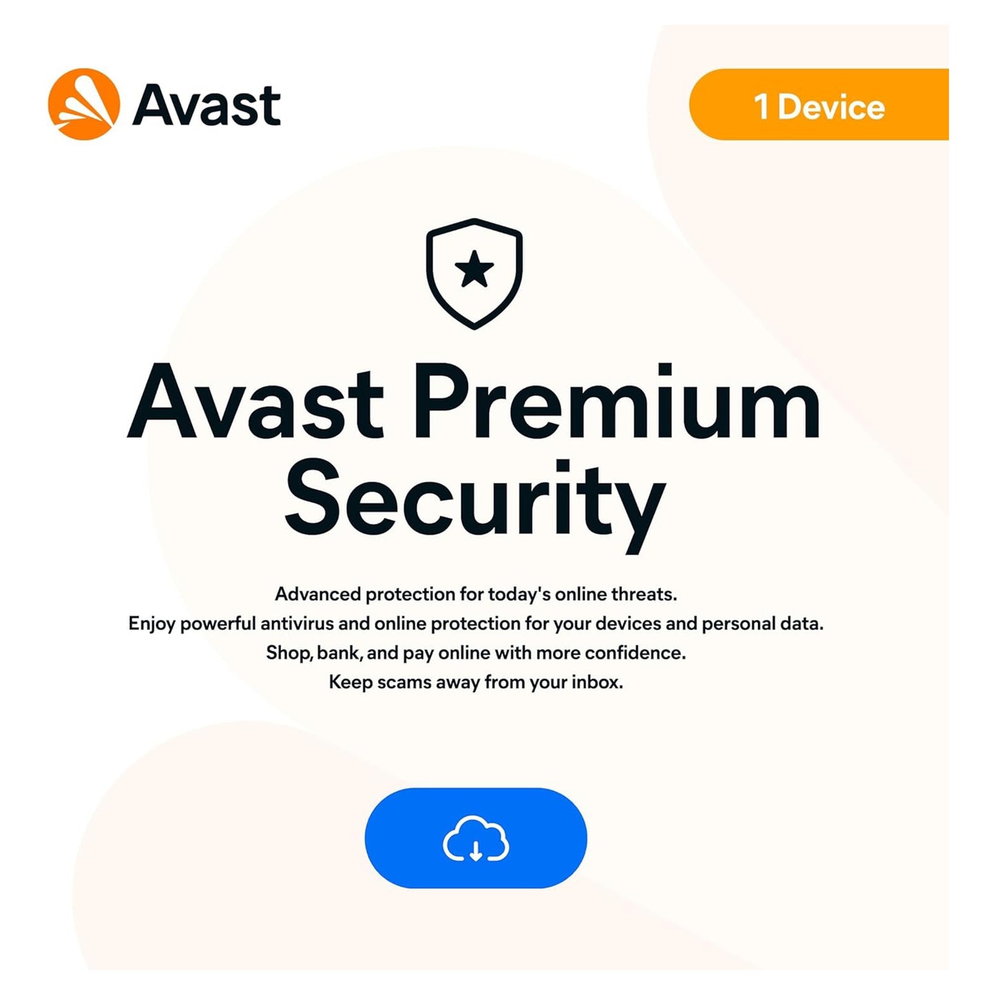 Avast Premium Security Antivirus 1 PC 1 Year Licence Key – Instant Download