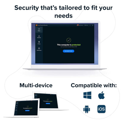 Avast Premium Security Antivirus 3 Devices 1 Year Licence Key – Instant Download
