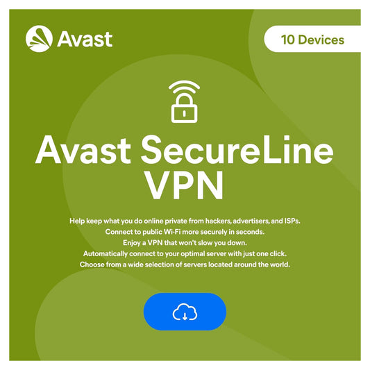 Avast SecureLine VPN 1 Device 1 Year Licence Key – Instant Download