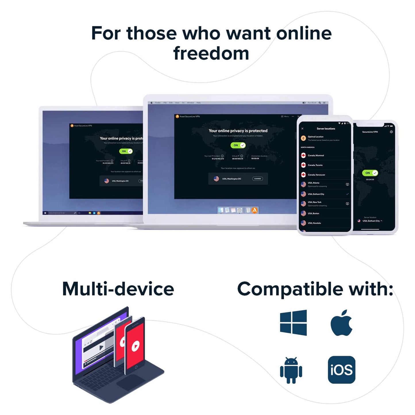 Avast SecureLine VPN 1 Device 1 Year Licence Key – Instant Download