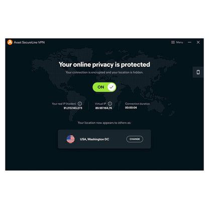 Avast SecureLine VPN 1 Device 1 Year Licence Key – Instant Download