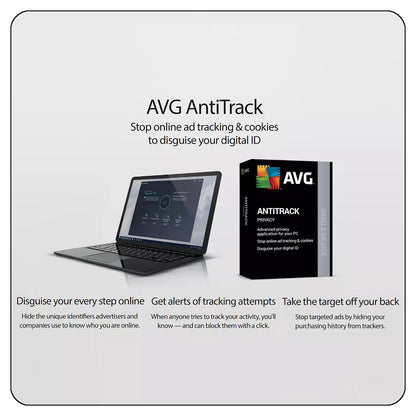 AVG AntiTrack 1 Device 1 Year Licence Key – Instant Download