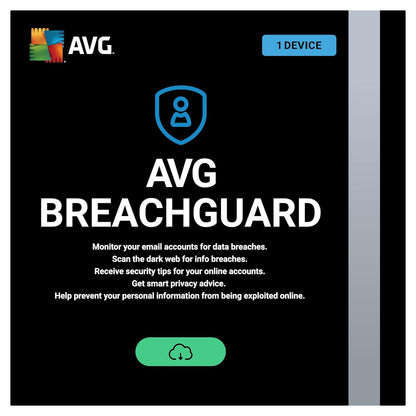 AVG BreachGuard 1 Device 1 Year Licence Key – Instant Download