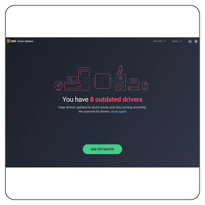 AVG Driver Updater 1 PC 1 Year Licence Key – Instant Download