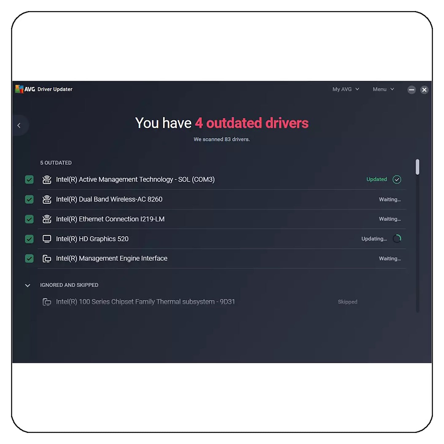 AVG Driver Updater 1 PC 1 Year Licence Key – Instant Download