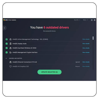 AVG Driver Updater 1 PC 1 Year Licence Key – Instant Download