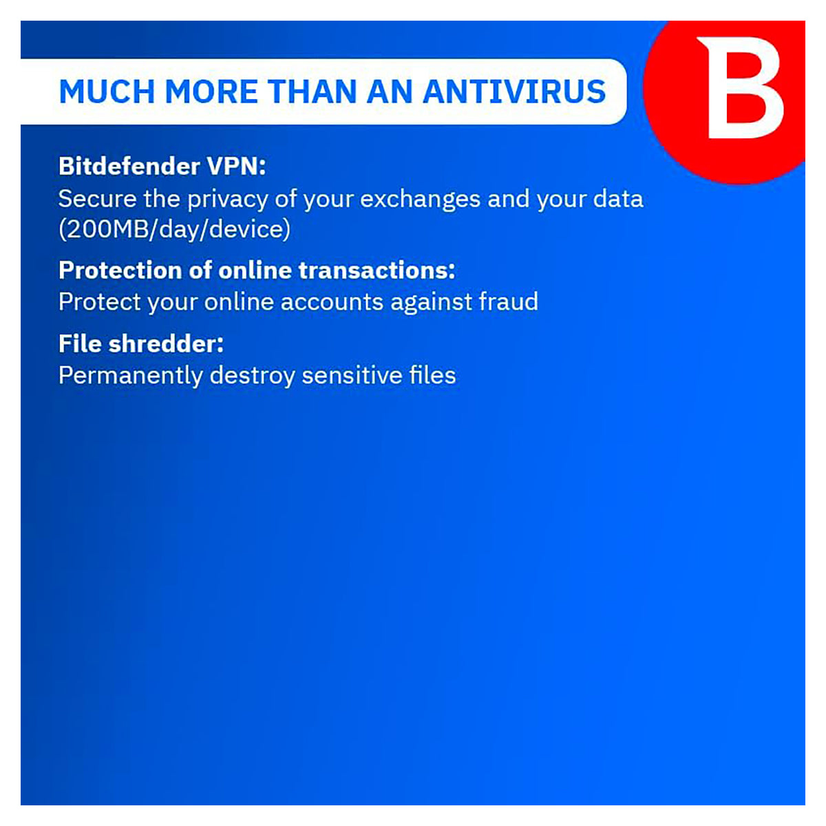 Bitdefender Antivirus Plus 1 PC 1 Year Licence Key – Instant Download