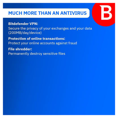 Bitdefender Antivirus Plus 1 PC 1 Year Licence Key – Instant Download