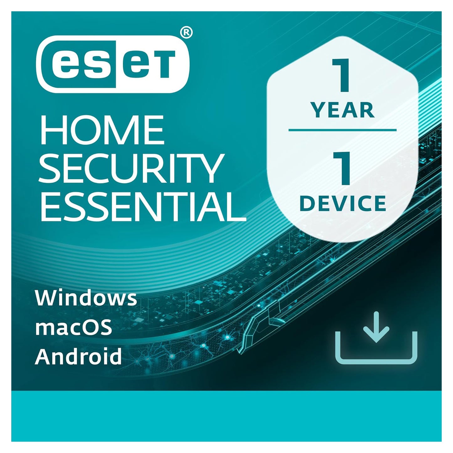 ESET Home Security Essential Antivirus 1 Device 1 Year Licence Key – Instant Download