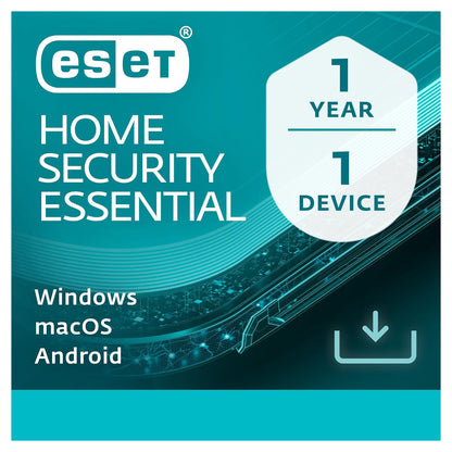 ESET Home Security Essential Antivirus 1 Device 1 Year Licence Key – Instant Download