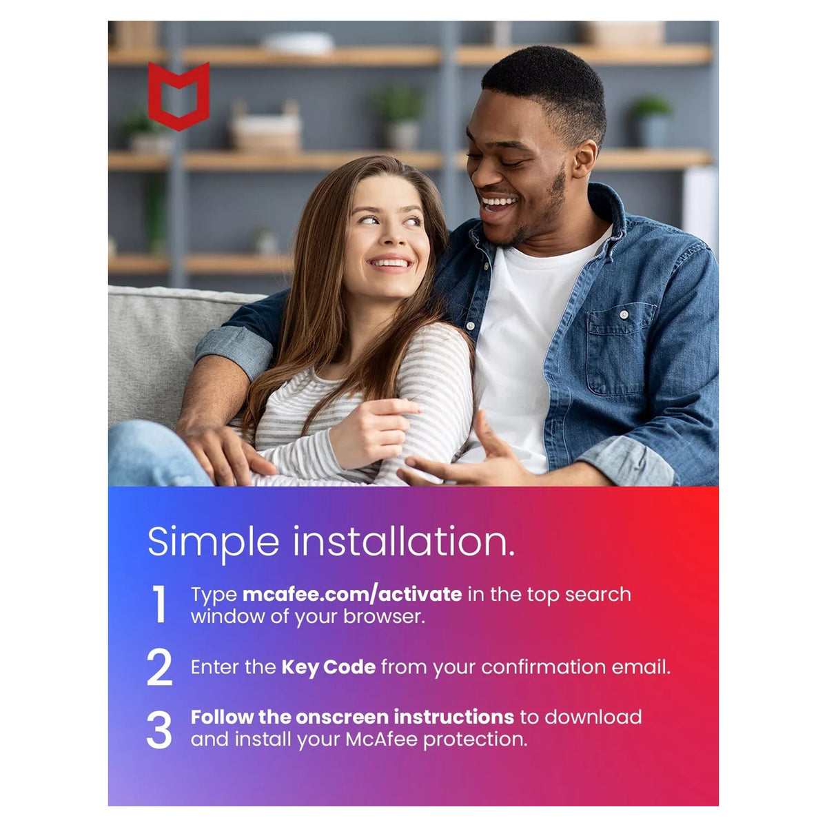 McAfee Total Protection Antivirus 5 Devices 2 Years Licence Key – Instant Download