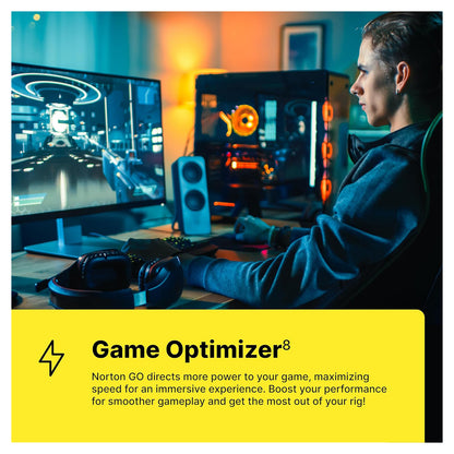 Norton 360 for Gamers Antivirus 3 Devices 1 Year Licence Key – Instant Download